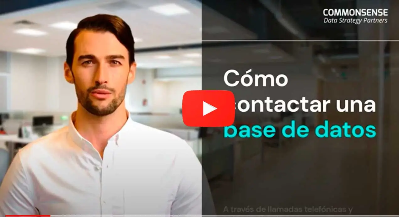 Contactar una base de datos con llamadas y emails